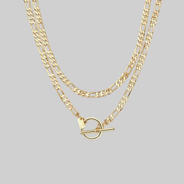 Harmony. Double Wrap T-Bar Chain Jewellery