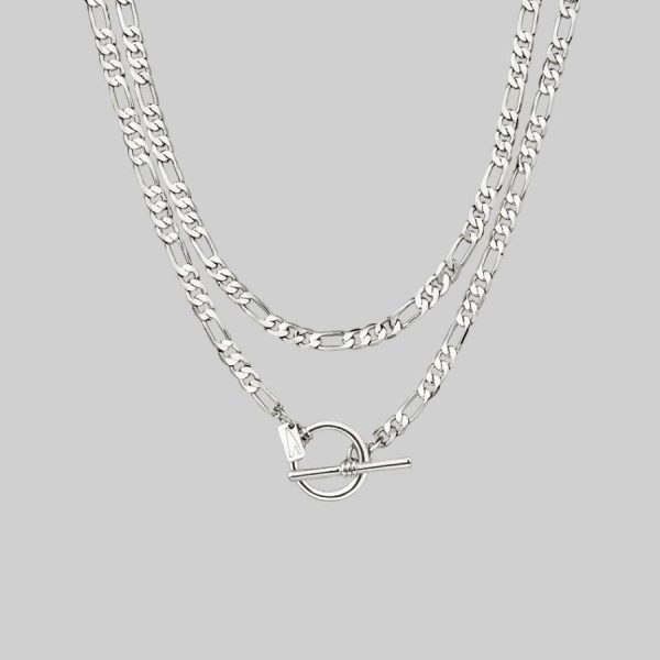 Harmony. Double Wrap T-Bar Chain Jewellery