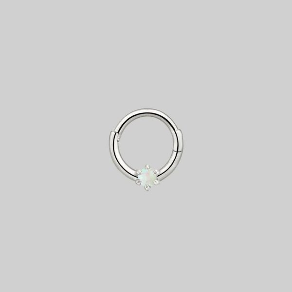 Nebula. Opal Silver Clicker Ring Accessories & More